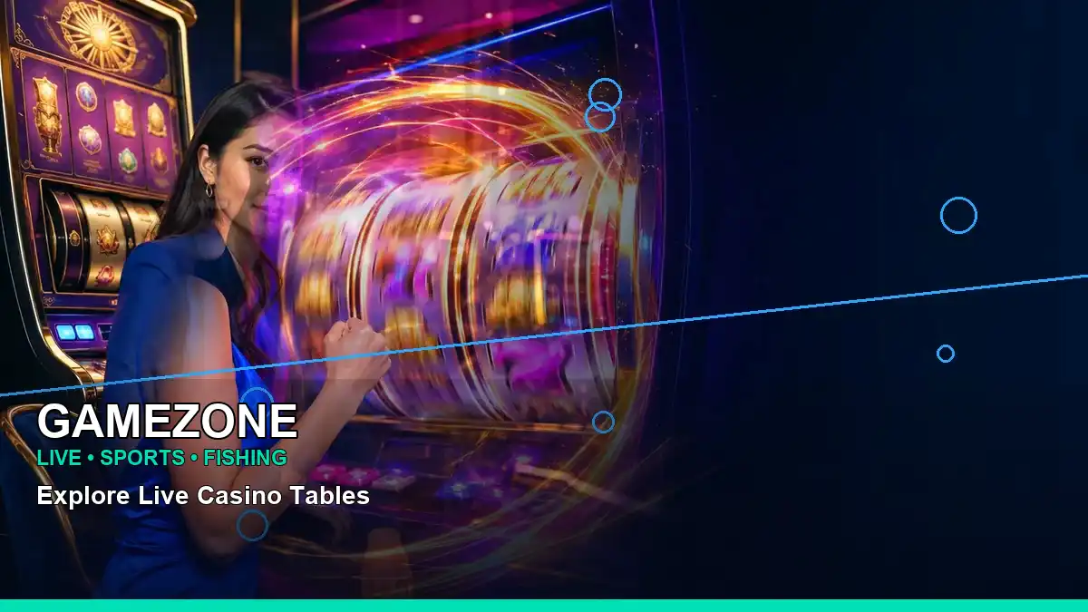 GAMEZONE mobile gaming information visual for Philippine players, with a close-up layout