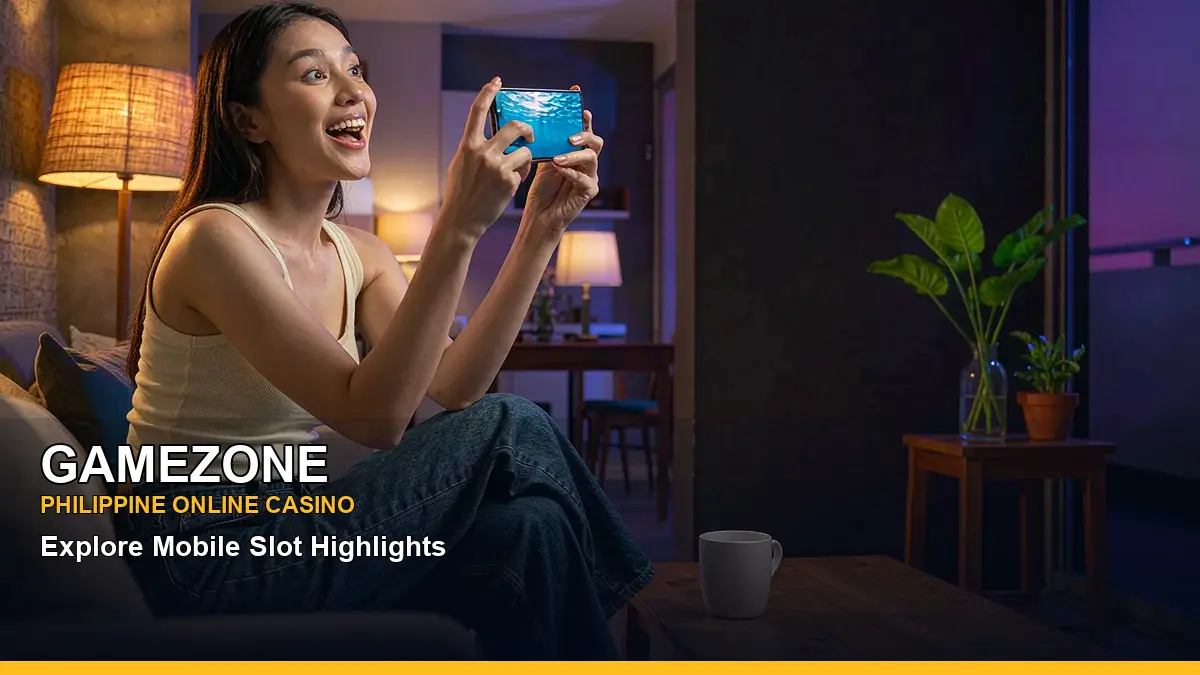 A casino fishing-game concept featuring an adult Filipina host and a male mobile player. Confirm whether this type of game is currently available through a verified brand-controlled source, if one is available.